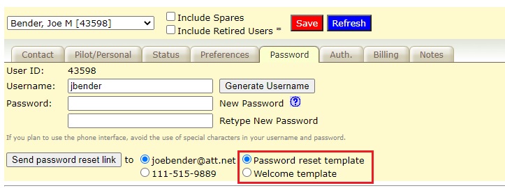 Login Credentials sample email templates 